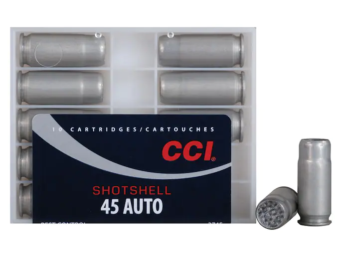 CCI Shotshell 45 ACP Ammo 120 Grain Lead Shot 200 rounds