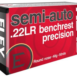Eley Semi-Auto Benchrest Precision 22LR Ammo 40 Grain Round Nose - P80 Kit