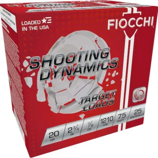 Fiocchi Shooting Dynamics 20 Gauge Ammo 250rounds - P80 Kit