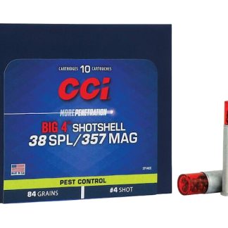 CCI Big 4 Shotshell 38 Special Ammo 84 Grain Lead Shot 200 rounds - P80 Kit
