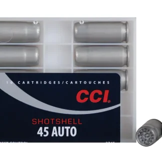 CCI Shotshell 45 ACP Ammo 120 Grain Lead Shot 200 rounds - Handguns - P80 Kit