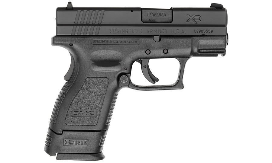 Springfield XD 9mm Sub-Compact Black California Compliant Springfield XD 9mm Sub-Compact Black California Compliant - Firearms - P80 Kit