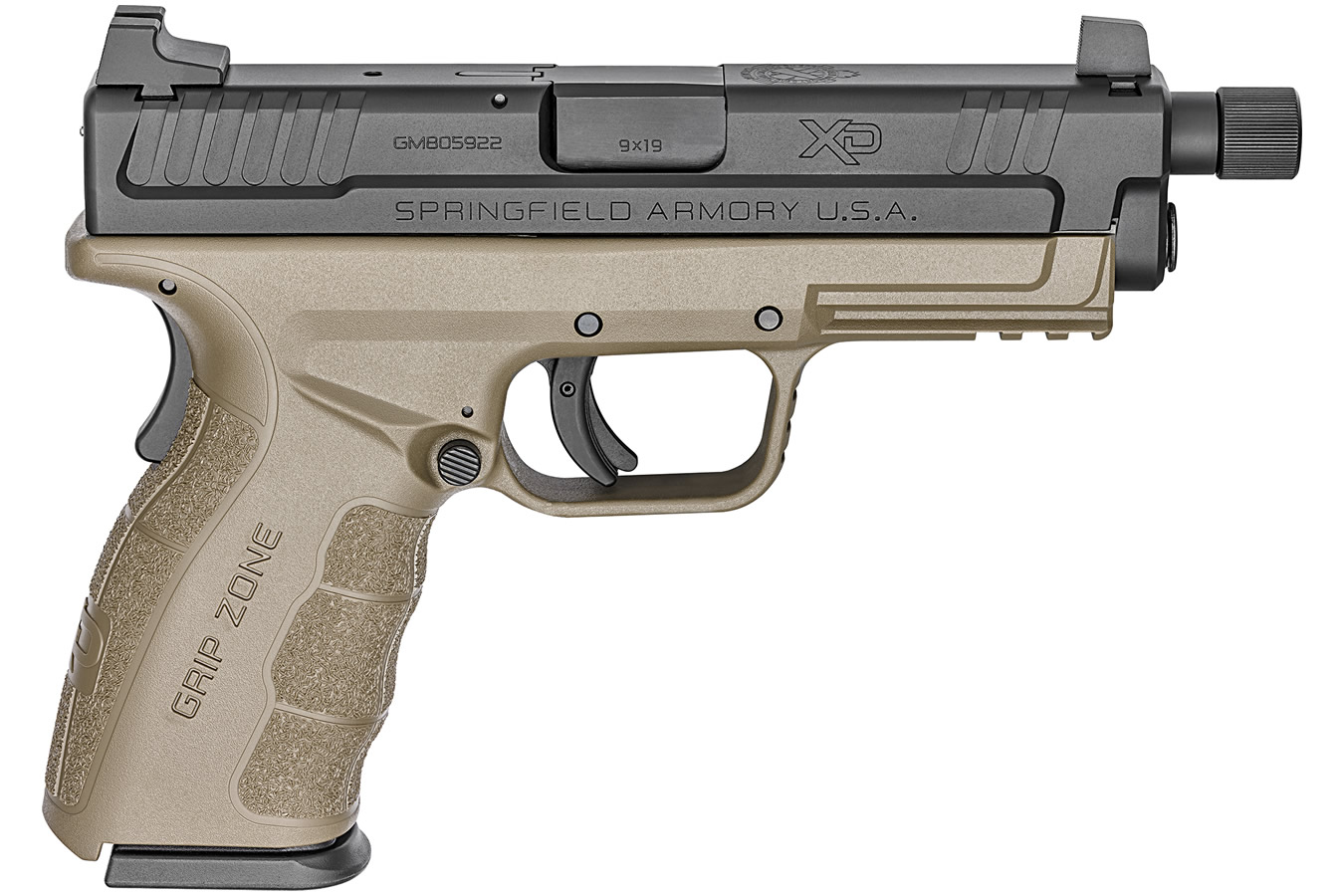 Springfield XD Mod.2 Service Model 9mm with Threaded Barrel Springfield XD Mod.2 Service Model 9mm with Threaded Barrel - Firearms - P80 Kit