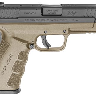 Springfield XD Mod.2 45 ACP 4.0 Flat Dark Earth (FDE) Service Model with 3 Magazines - Firearms - P80 Kit