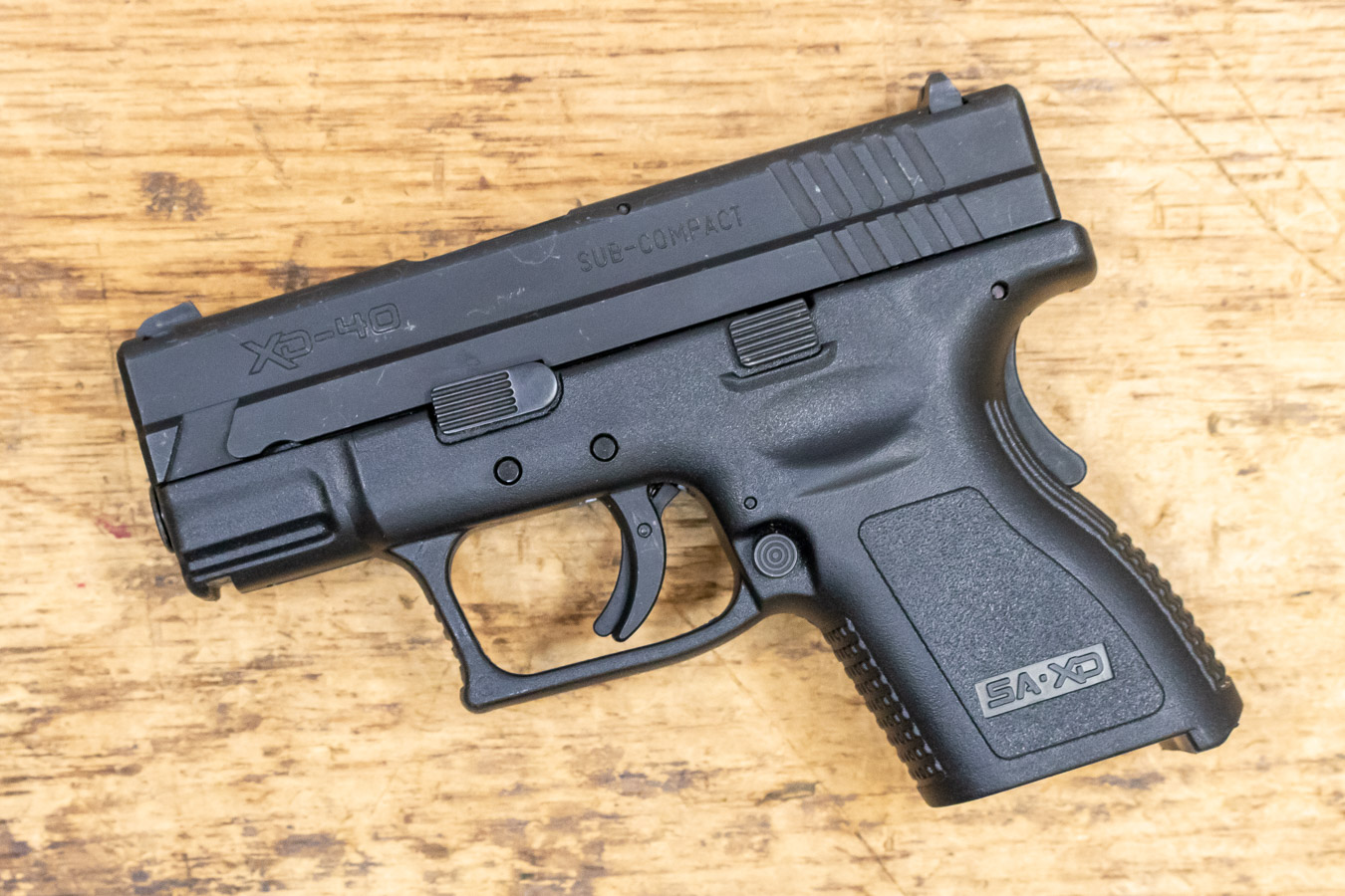 Springfield XD40 Sub-Compact 40 S&W Police Trade-in Pistol (No Magazine) Springfield XD40 Sub-Compact 40 S&W Police Trade-in Pistol (No Magazine) - Pistols - P80 Kit