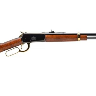 Rossi R92 357 Magnum Lever Action Rifle with Brazilian Hardwood Stock and Gold Accents - Rifles - P80 Kit