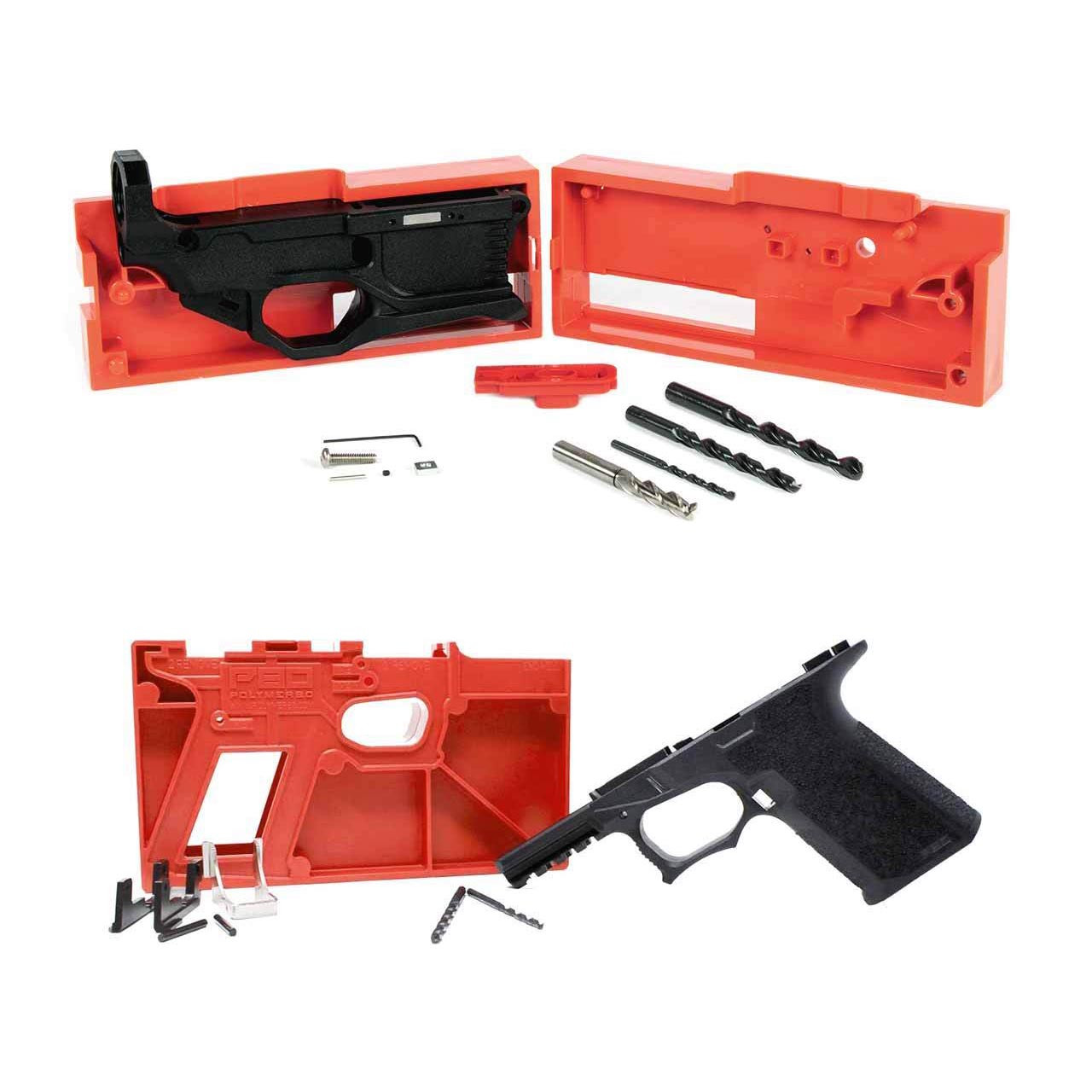 Polymer80 RL556V3™ and PF940Cv1™ Bundle – 80% Lower Receiver with Jig, AR15, and 80% Compact Frame with Jig, G19/23 Compatible (Black Only) Polymer80 RL556V3™ and PF940Cv1™ Bundle – 80% Lower Receiver with Jig, AR15, and 80% Compact Frame with Jig, G19/23 Compatible (Black Only) - Frames - P80 Kit