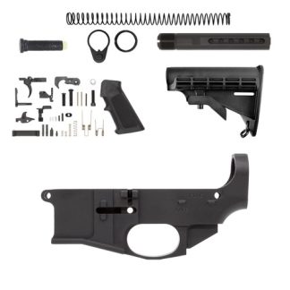 Premium Fire/Safe Marked Billet 80% Lower Assembly - Parts - P80 Kit