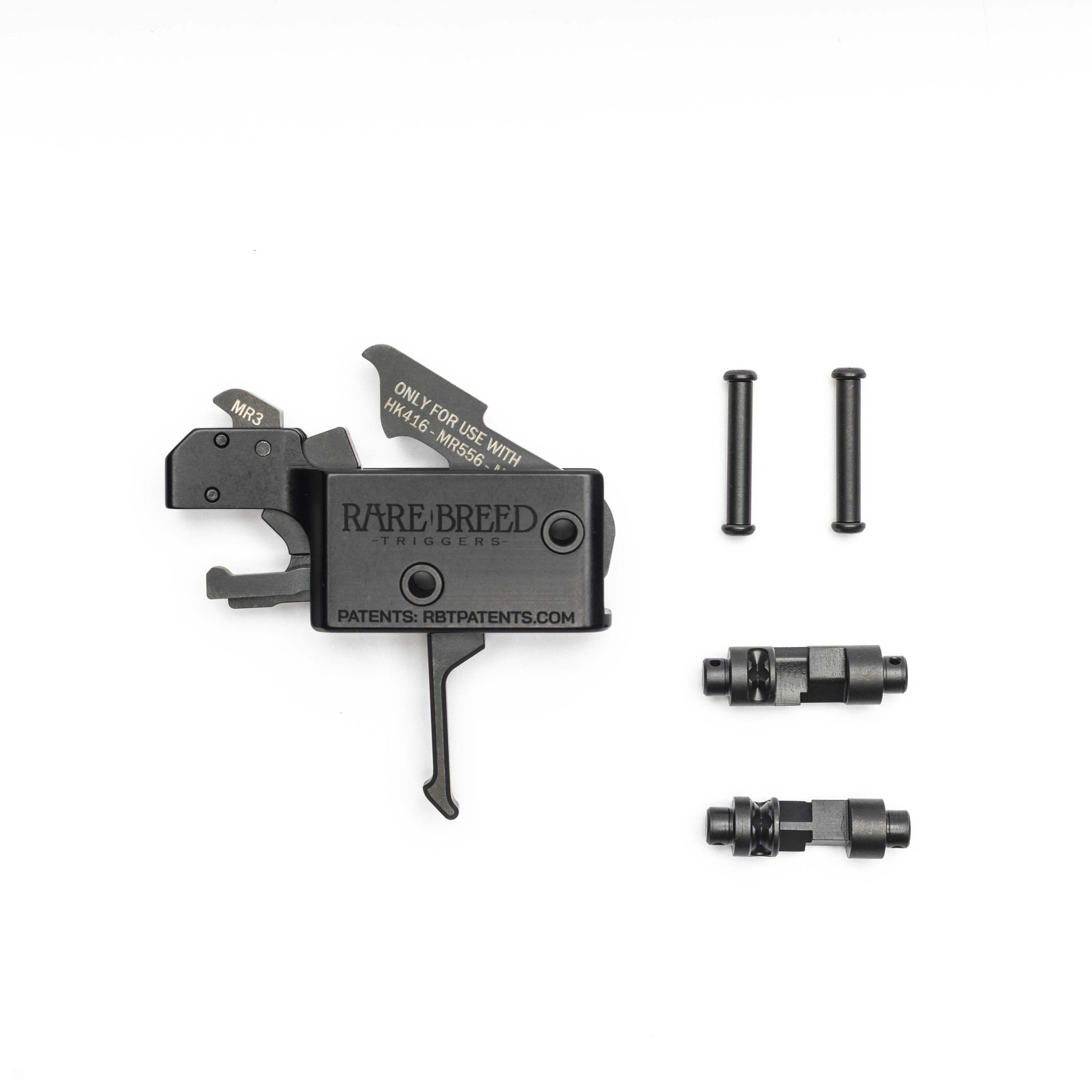 FRT-MR3™ (FLAT) Single-Stage (3-Position) Forced Reset Trigger for the HK MR223 & HK MR556 FRT-MR3™ (FLAT) Single-Stage (3-Position) Forced Reset Trigger for the HK MR223 & HK MR556 - Rare Breed - P80 Kit